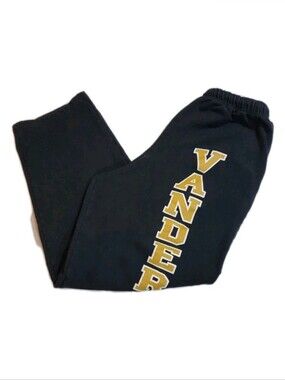 Vanderbilt University Commodores Mens Large L TCX Sweat Pants Sweats Sweatpants